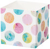 Watercolor Dots 
 Party Favor Box