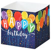 Happy Birthday Balloons 
 Party Favor Box