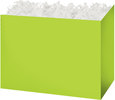 Lime Green 
 Basket Box - Medium