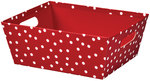 Red and White Dots 
 Market Tray - Large
