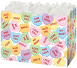 Conversation Hearts 
 Basket Box - Small